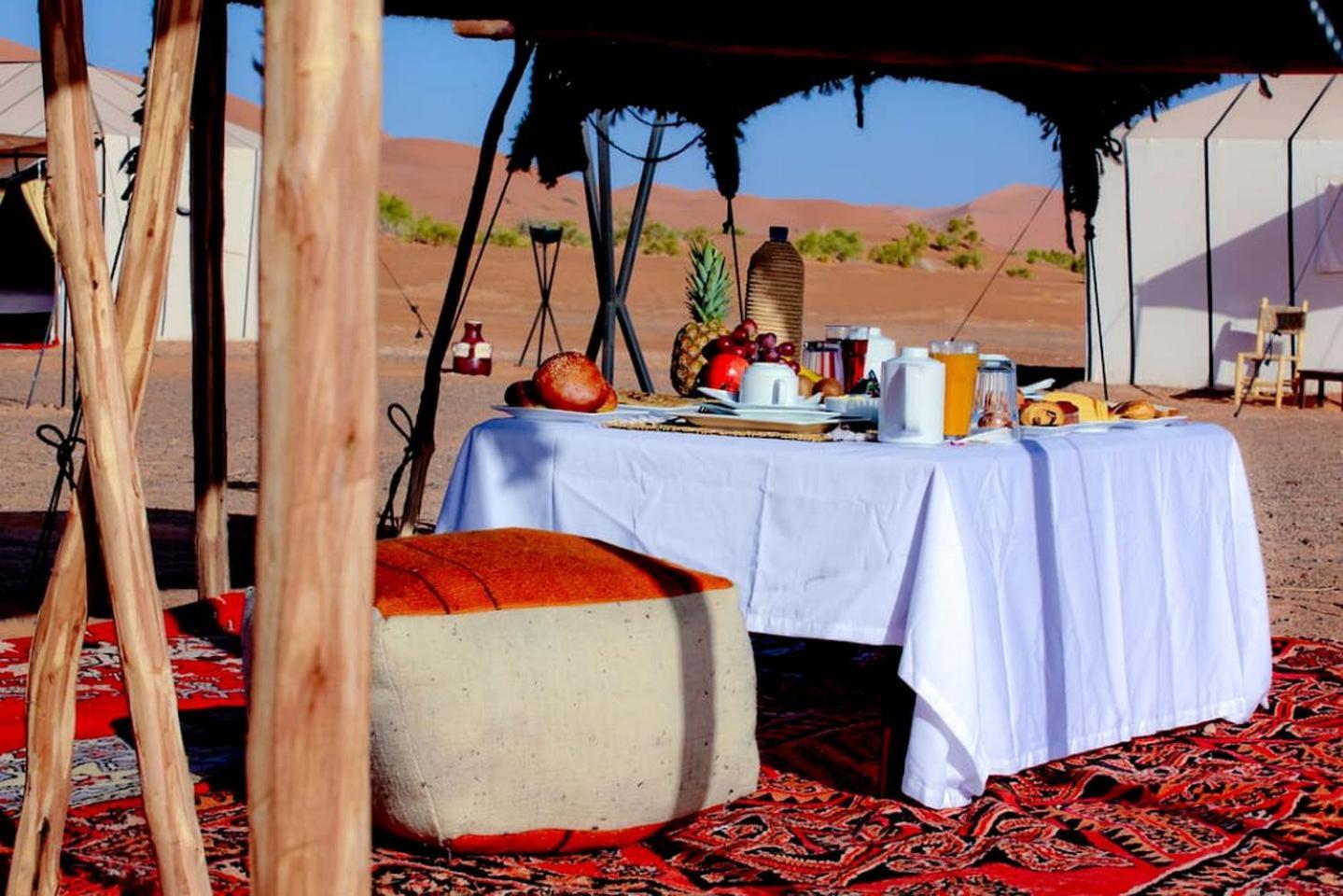 Salam Luxury Camp Hotel เมอร์ซูกา ภายนอก รูปภาพ