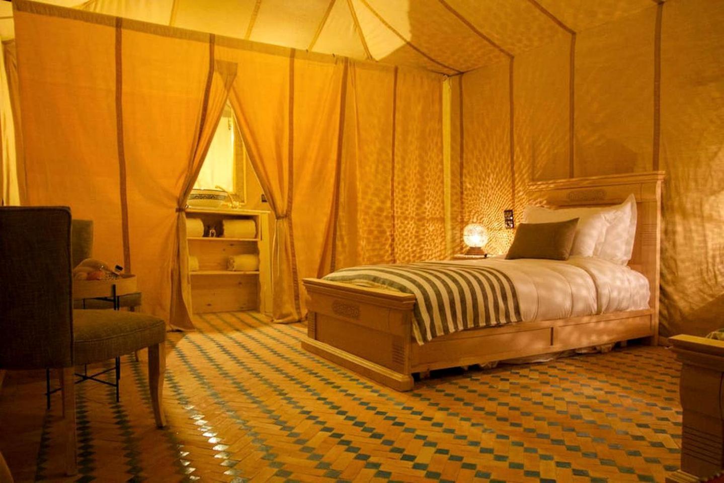 Salam Luxury Camp Hotel เมอร์ซูกา ภายนอก รูปภาพ